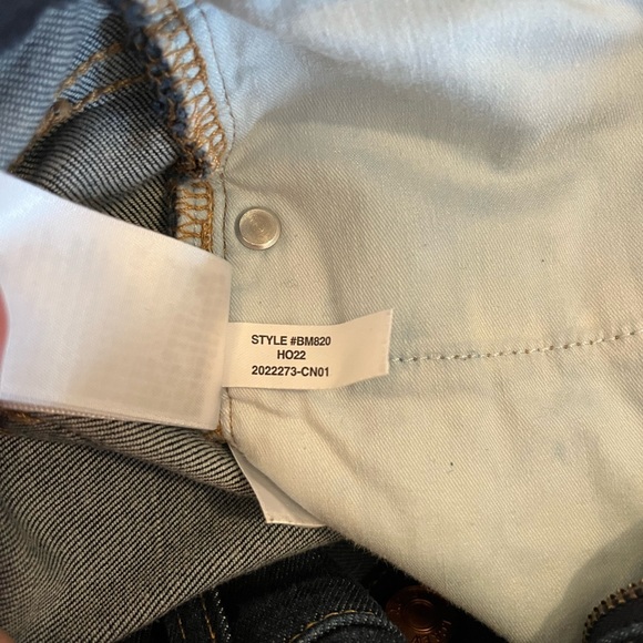 J. Crew Slim Demi Boot Jeans in Rinse wash Raw Hem Size 29 Style BM820 - Picture 7 of 9